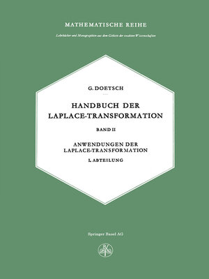 cover image of Handbuch der Laplace-Transformation